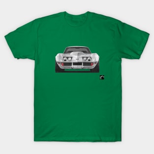 Geo3Doodles Corvette Doodle T-Shirt